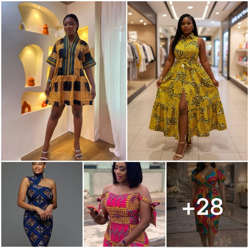 28 PHOTOS: Luxury Ankara Print Designs