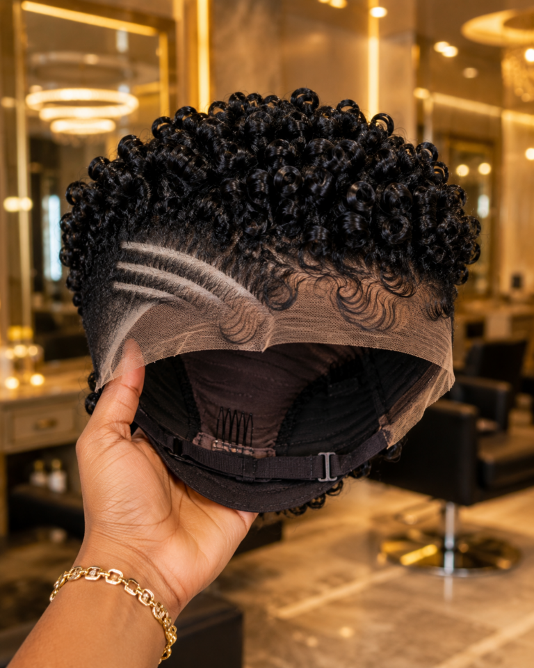 Three-Line Shaved Accents Meet Structured Spirals On A Fully Exposed Cap #FashionLifestyleSC