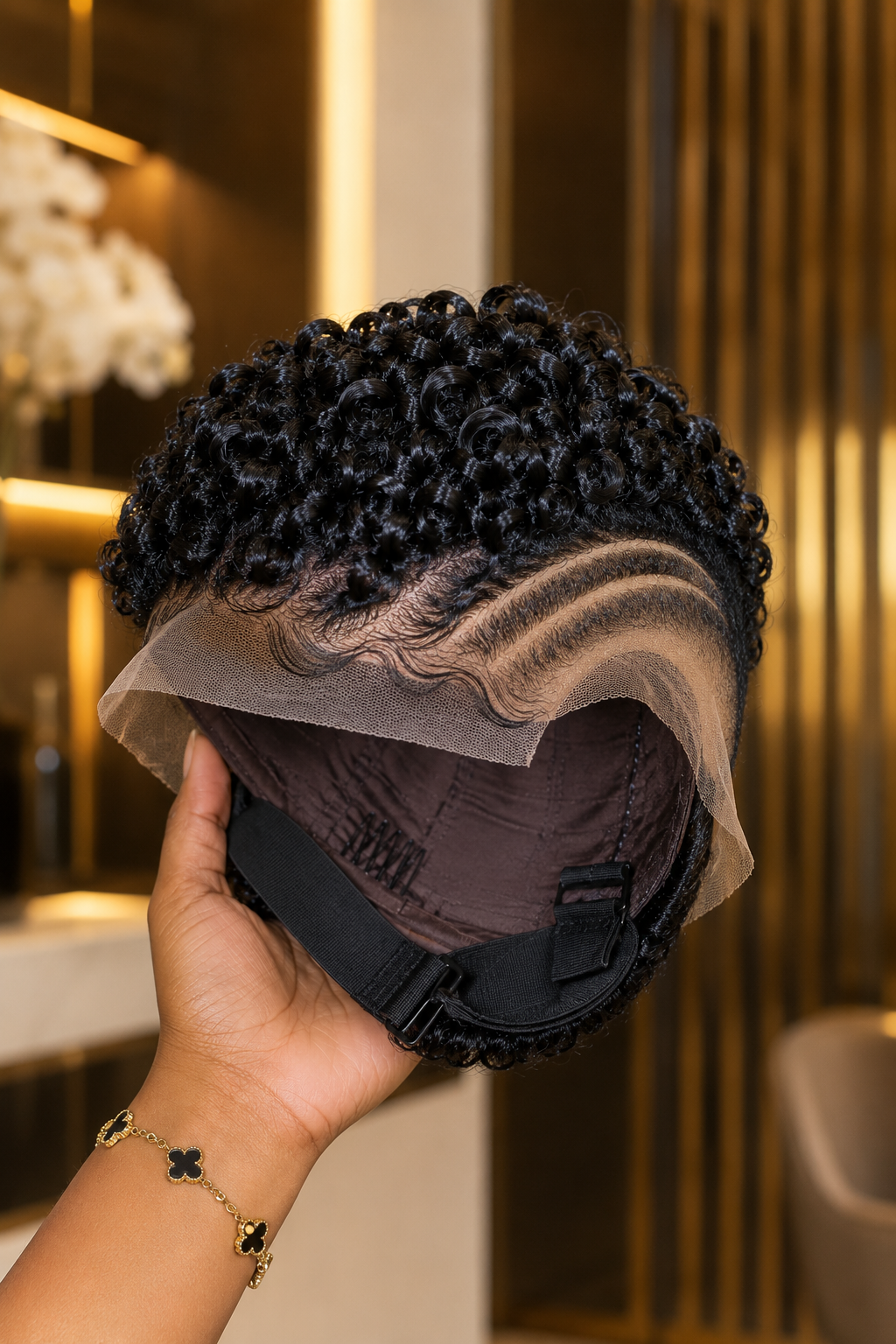 Three Side Cornrows Meet Glossy Crown Spirals on an Exposed Cap #Fashion.Lifestyle.Trends