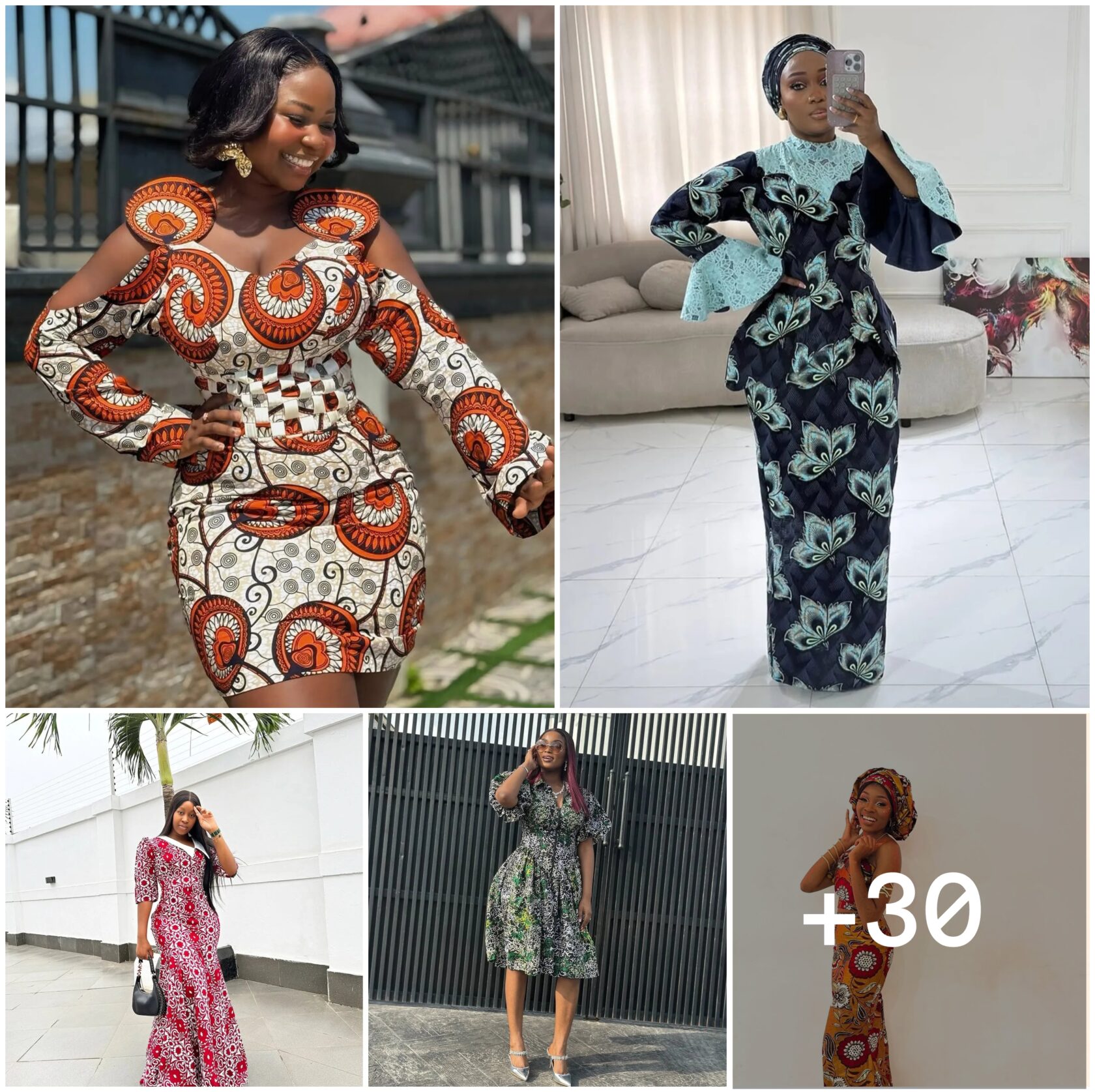 30 PHOTOS: Deluxe Ankara Dress Designs