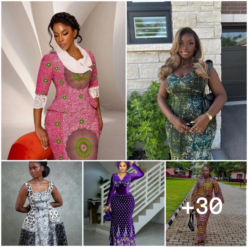 30 PHOTOS: Prestige Ankara Outfit Styles