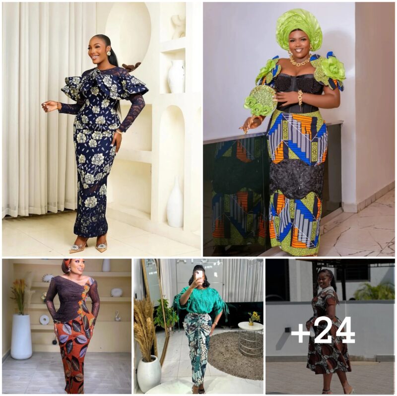 23 PHOTOS: New Ankara Fashion Looks for Ladies