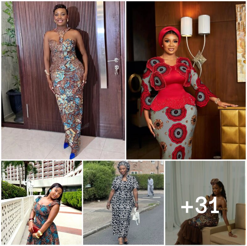 31 PHOTOS: Exclusive Designer Ankara Looks for Ladies