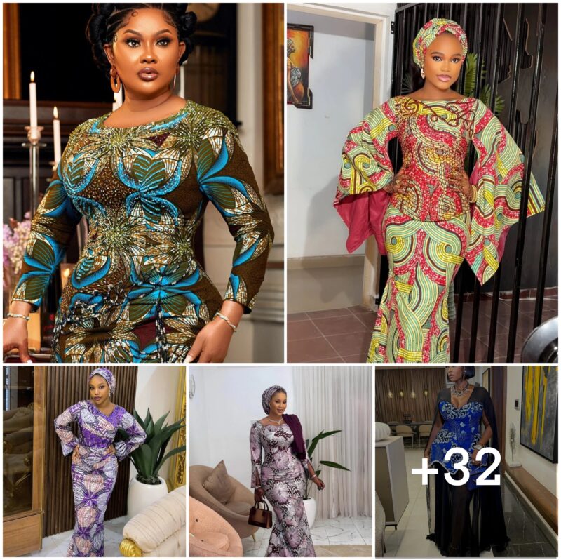 32 PHOTOS: Elegant Designer Ankara Fashion Looks