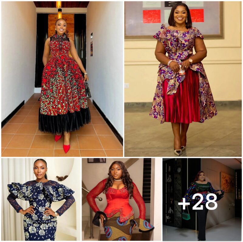 28 PHOTOS: High-Fashion Ankara Looks with Unique Prints