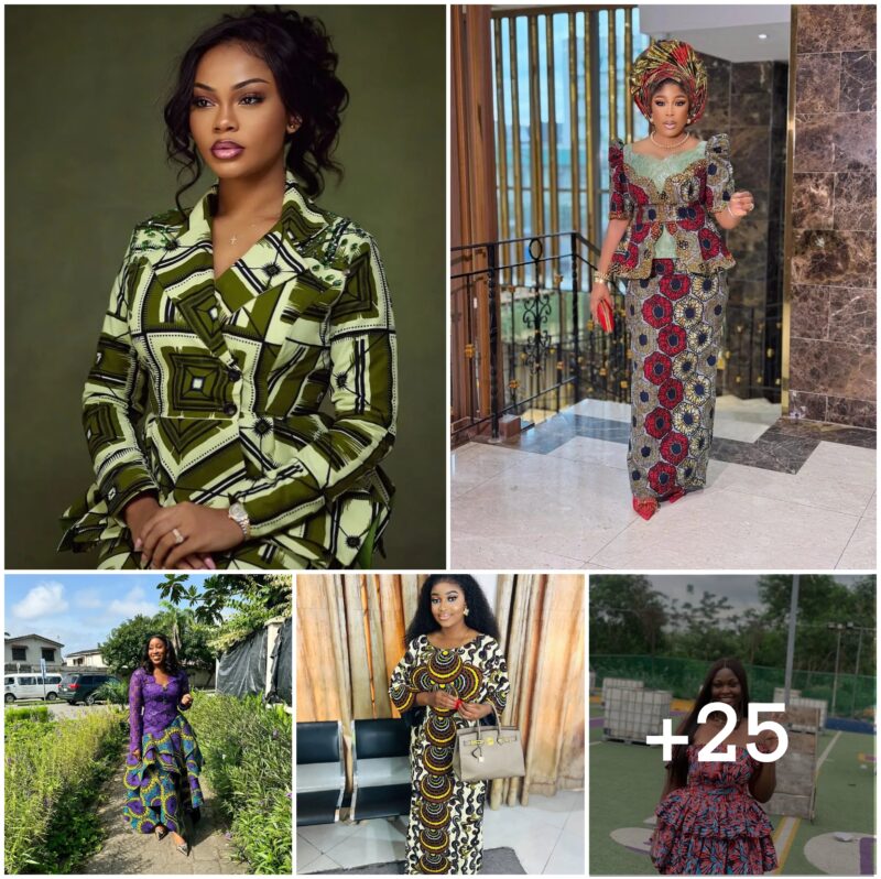 25 PHOTOS: Luxury Ankara Clothing Designs