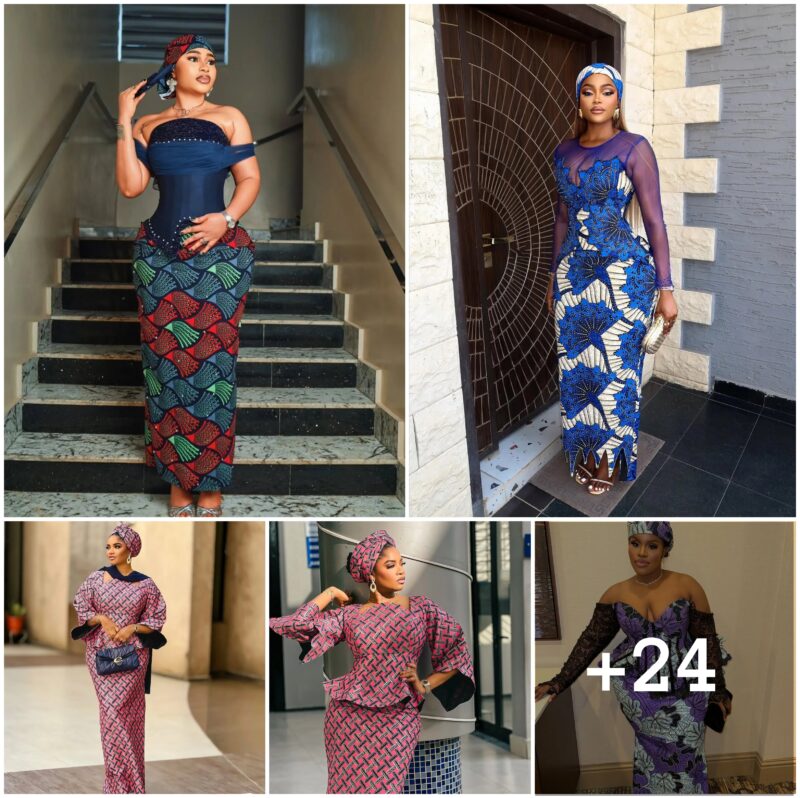 24 PHOTOS: First-Class Ankara Outfit Designs