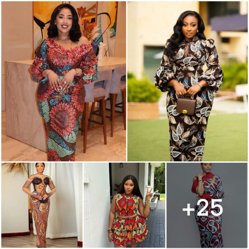 25 PHOTOS: Exclusive Luxury Ankara Designs for Ladies