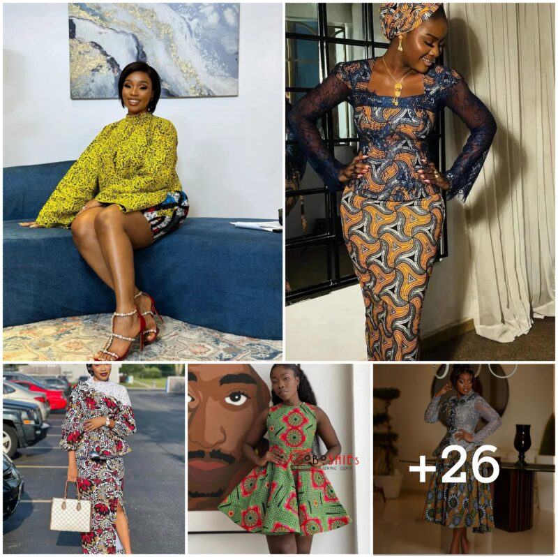26 PHOTOS: Elegant Designer Ankara Looks