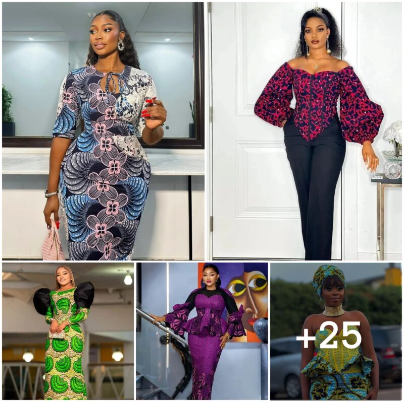 25 PHOTOS: Latest Ankara Style Looks