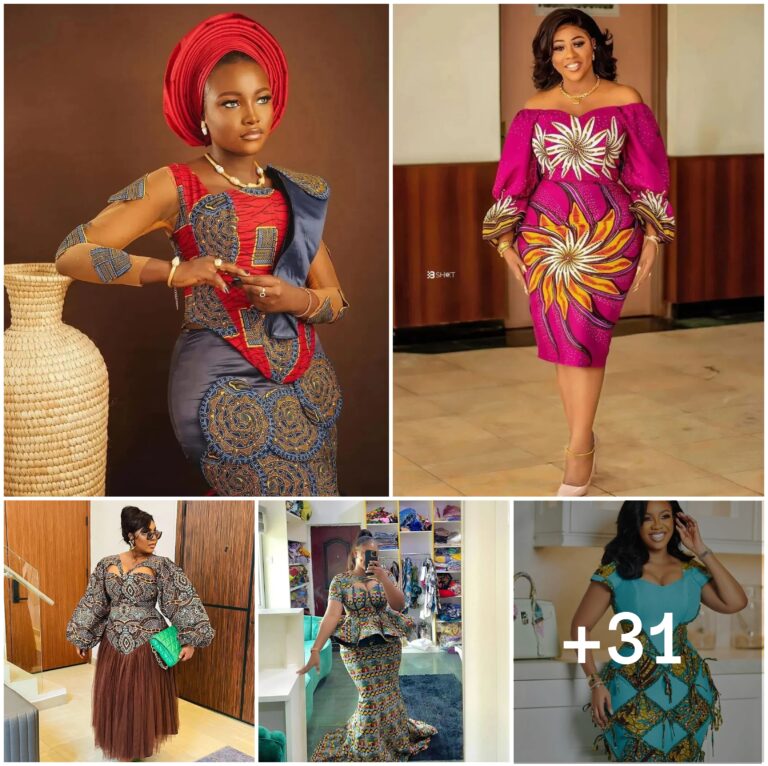 31 PHOTOS: Premium Ankara Print Dresses
