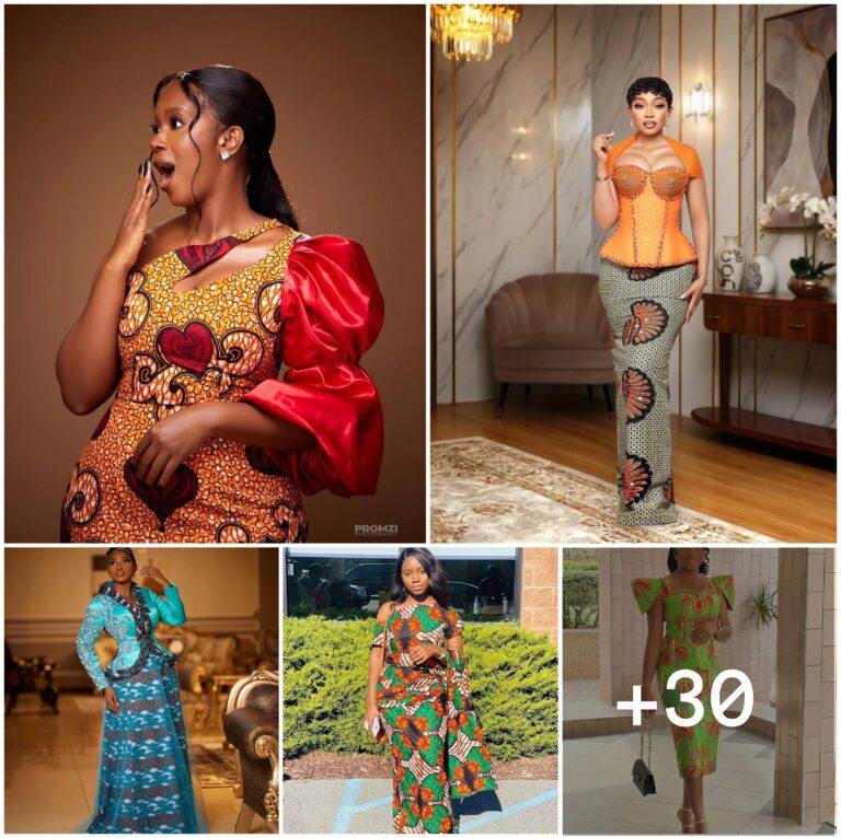 30 PHOTOS: Luxury Ankara Fashion Designs