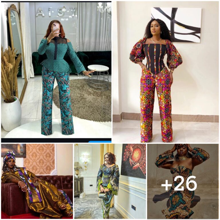 26 PHOTOS: Elegant Ankara Outfit Designs for Women