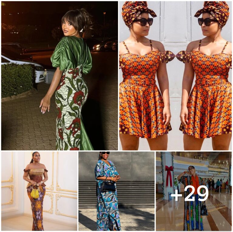 29 PHOTOS: Designer Ankara Outfit Ideas