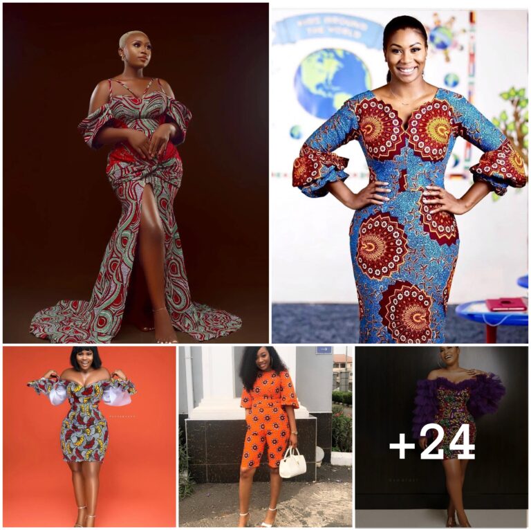 24 PHOTOS: Exclusive Ankara Print Fashion for Ladies