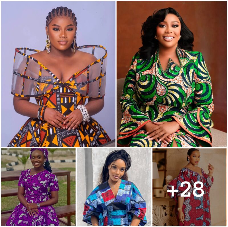 28 PHOTOS: Designer Ankara Print Styles