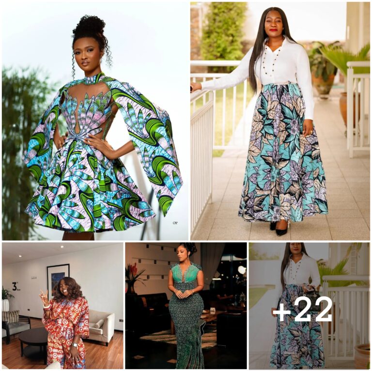 22 PHOTOS: Premium Ankara Outfit Styles