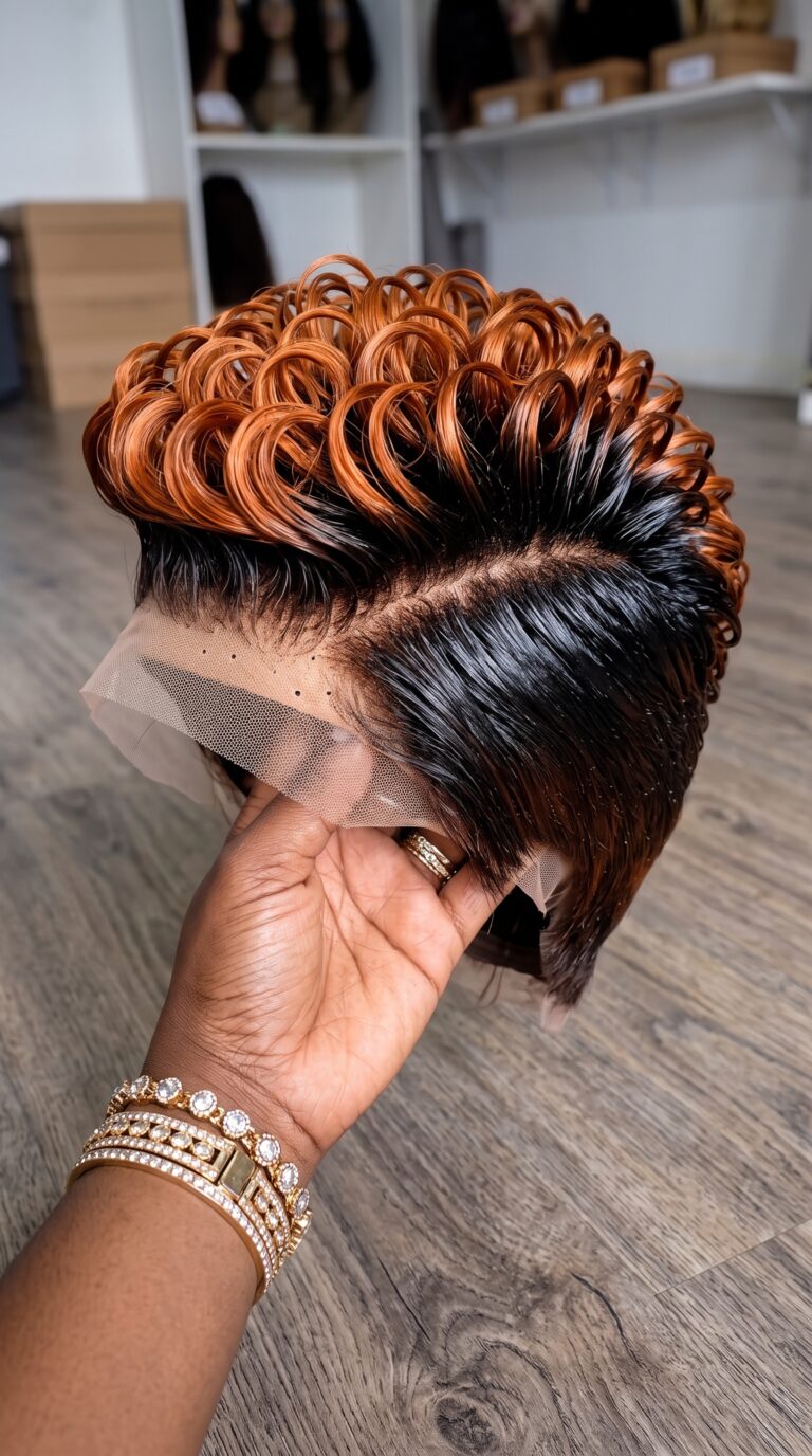 Before You Buy A Copper Crested Pixie Wig, Find Out If The Shadow Root Is Blended Or Hard #BeautyCreatorSC