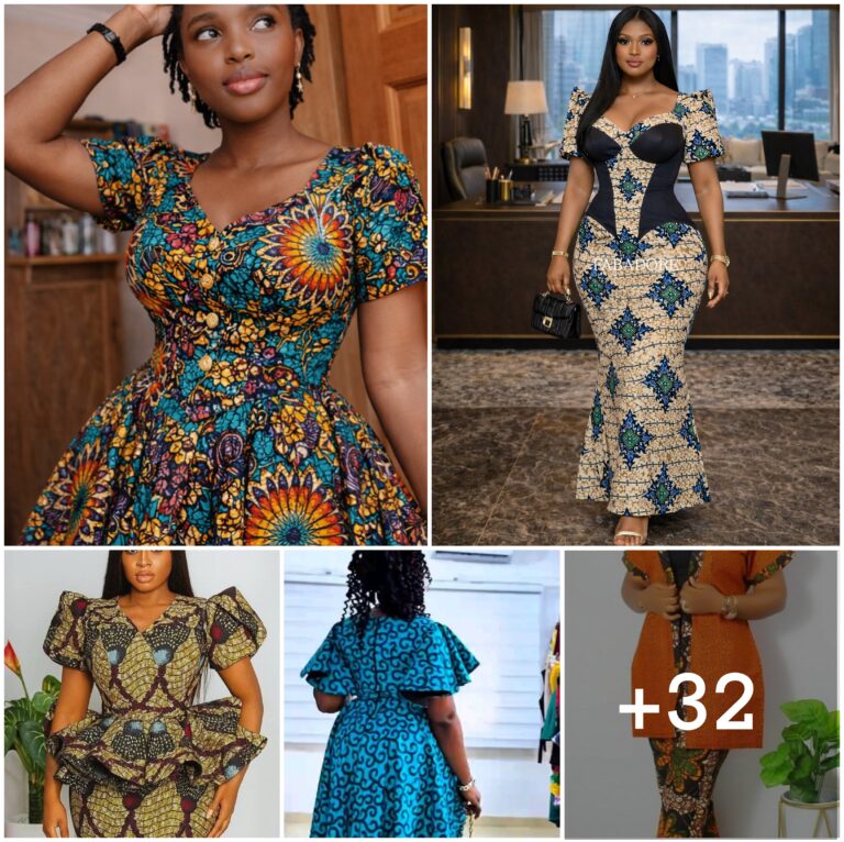 32 PHOTOS: Elegant African Print Designs