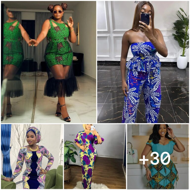 30 PHOTOS: Elegant Ankara Dress Ideas