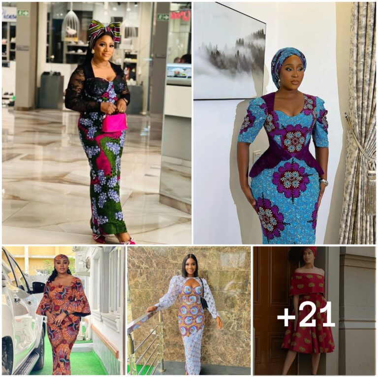 21 PHOTOS: Premium Ankara Print Fashion for Ladies