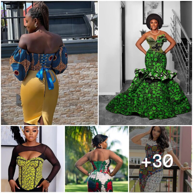 30 PHOTOS: Stunning Ankara Dress Designs