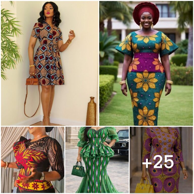 25 PHOTOS: Premium Ankara Fashion Ensembles