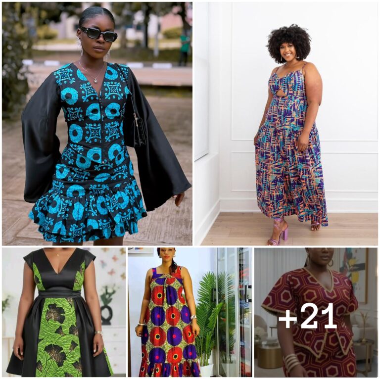 21 PHOTOS: Exclusive Ankara Outfit Creations