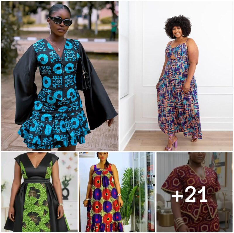21 PHOTOS: Exclusive Ankara Outfit Creations