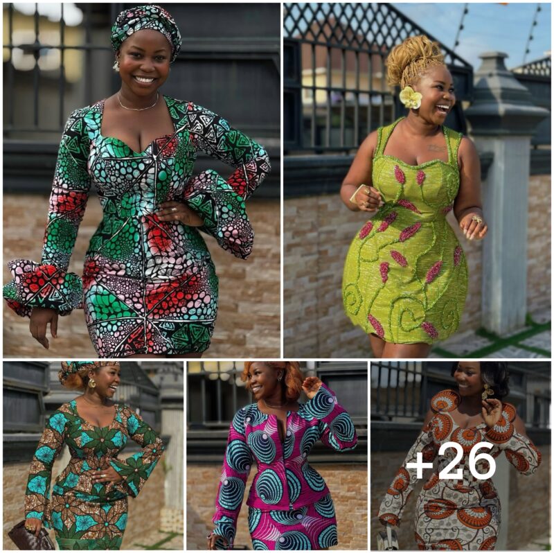 26 PHOTOS: Glamorous Ankara Print Styles