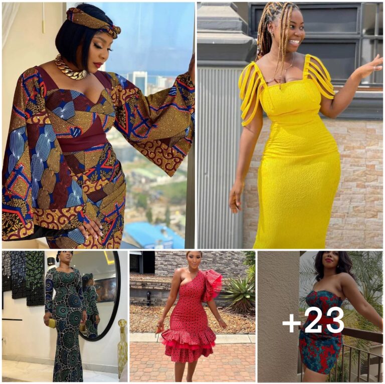 23 PHOTOS: Designer Ankara Outfit Styles