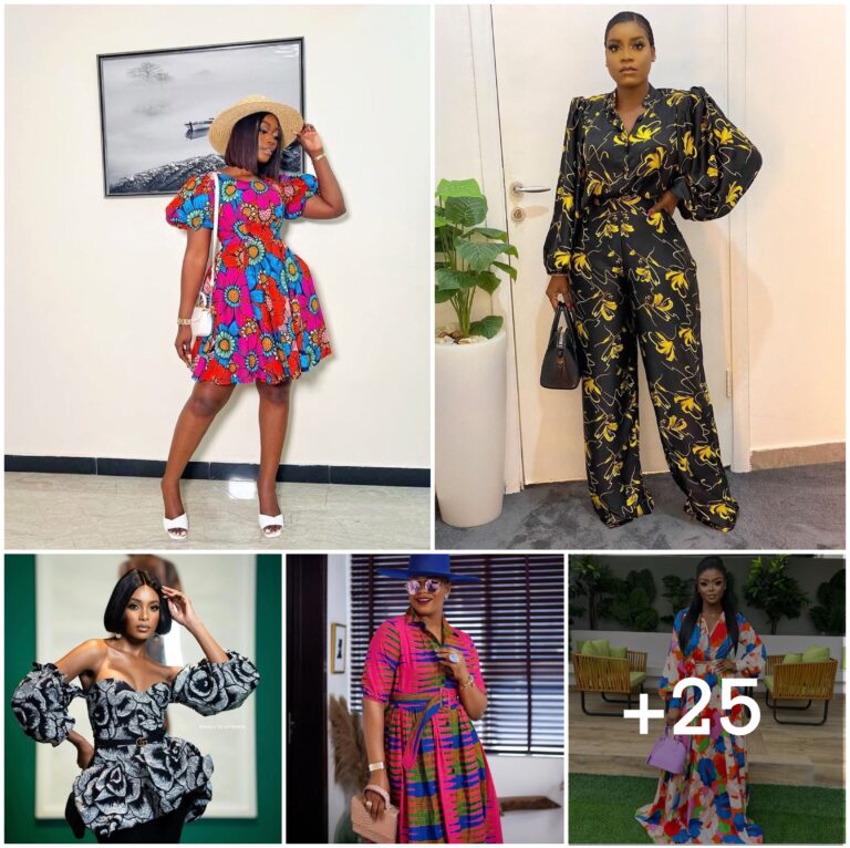 25 PHOTOS: Luxury Ankara Clothing Looks