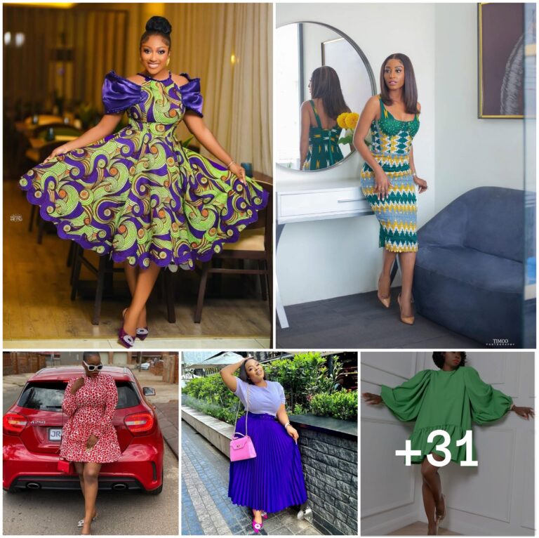 31 PHOTOS: Exclusive Ankara Outfit Styles