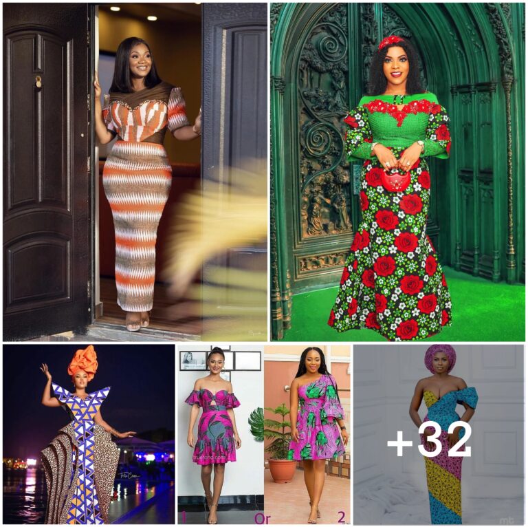 32 PHOTOS: Luxury Ankara Dress Styles for Ladies