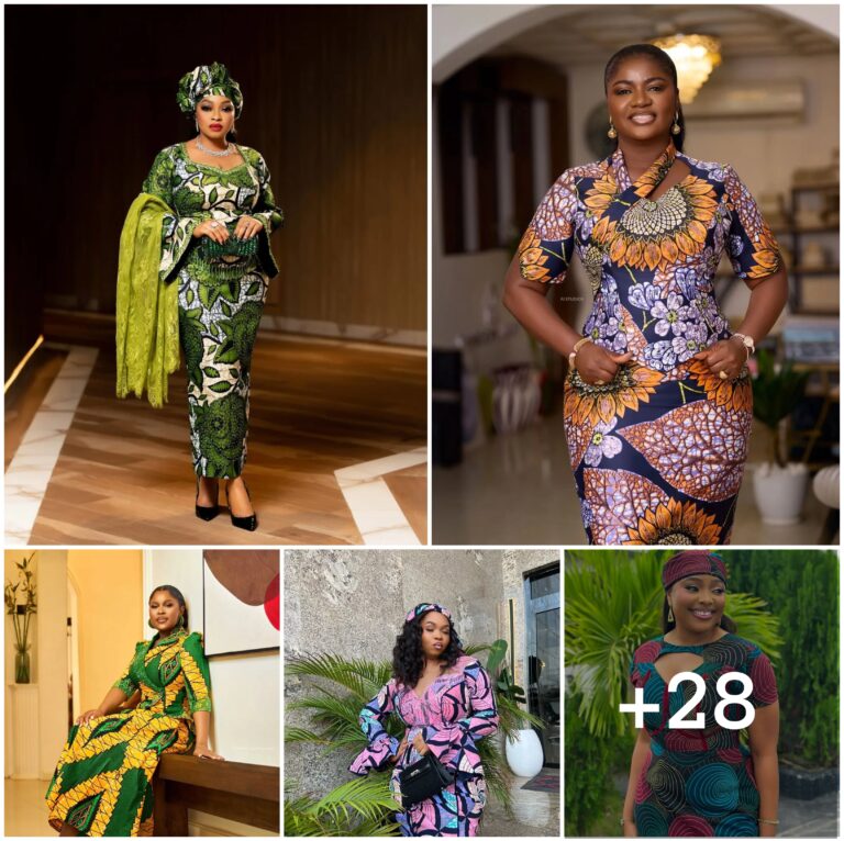 28 PHOTOS: Elegant Ankara Clothing Designs