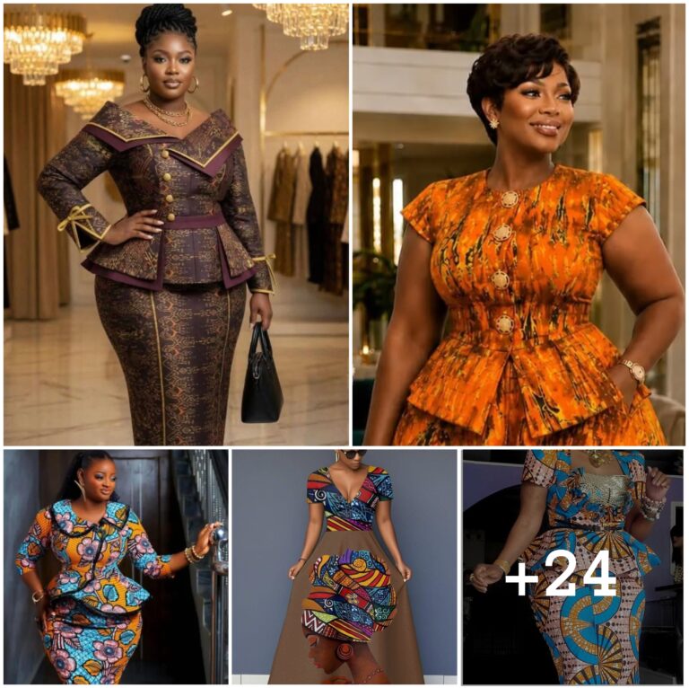 24 PHOTOS: Exclusive Ankara Dress Styles