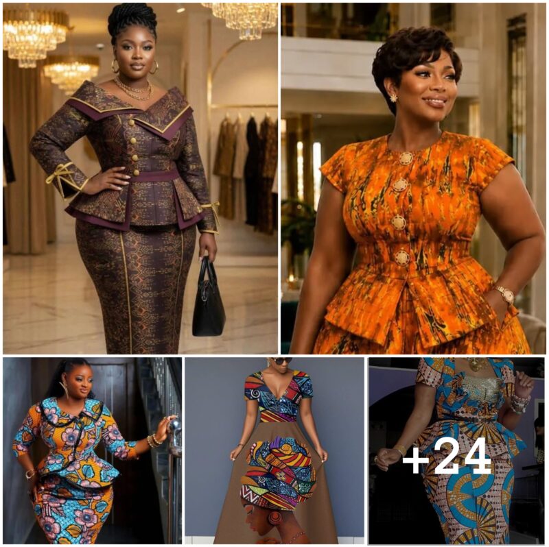 24 PHOTOS: Exclusive Ankara Dress Styles