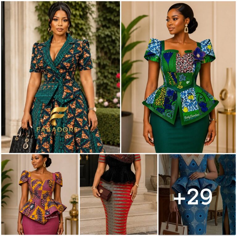 29 PHOTOS: Luxury African Print Outfits