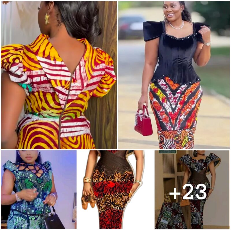 23 PHOTOS: Luxury African Print Dresses