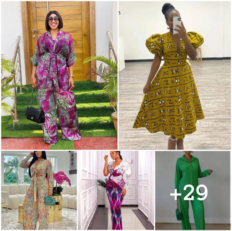 29 PHOTOS: Exclusive Ankara Dress Designs