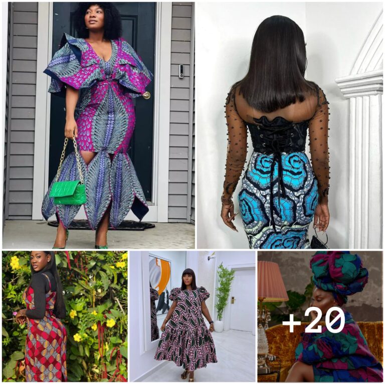 20 PHOTOS: Designer Ankara Outfit Styles for Ladies