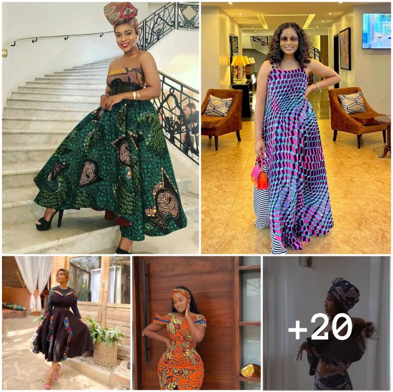 20 PHOTOS: Exclusive Ankara Outfit Designs for Ladies