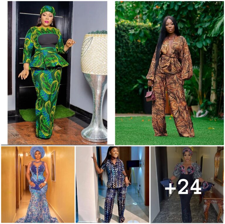 24 PHOTOS: Luxury African Print Designs