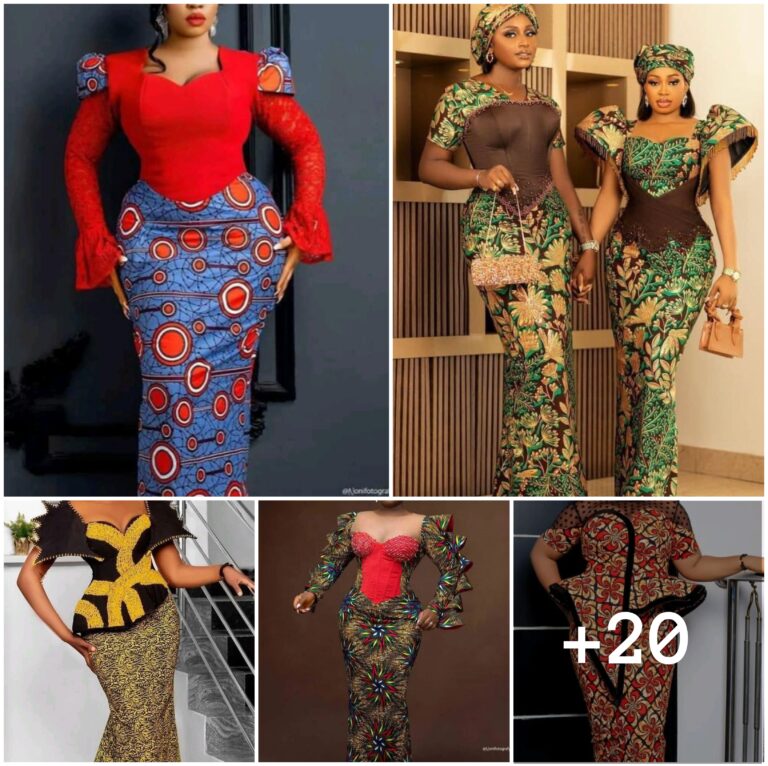 20 PHOTOS: Premium Ankara Dress Collections