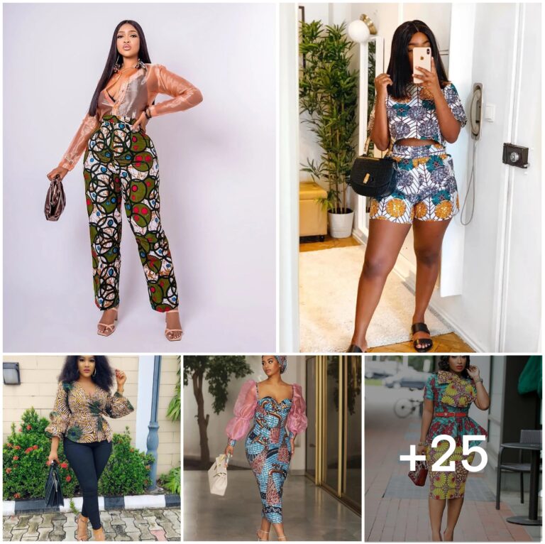 25 PHOTOS: Designer Ankara Print Looks for Ladies