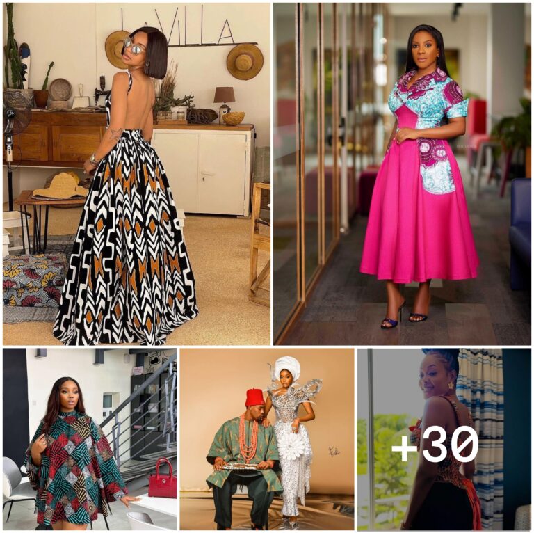30 PHOTOS: Stylish Ankara Dress Designs for Women