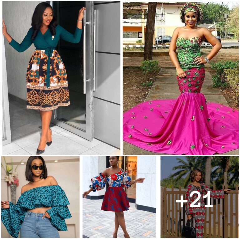 21 PHOTOS: Latest Ankara Dresses for Ladies