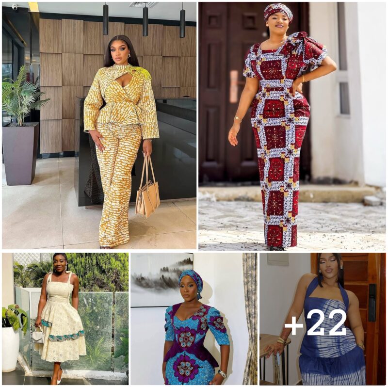 22 PHOTOS: Elegant African Print Clothing Styles