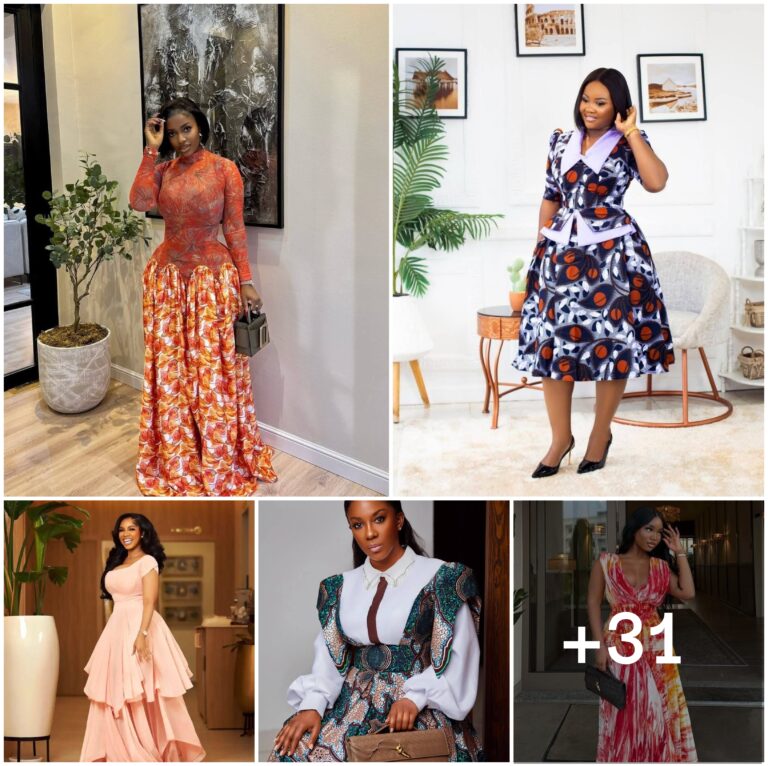 31 PHOTOS: Exclusive African Print Elegance