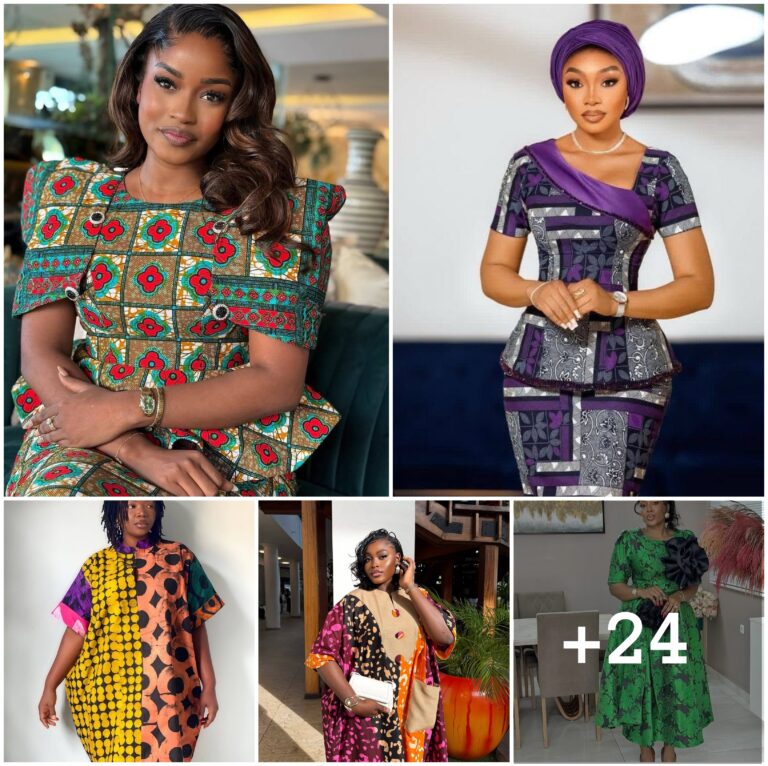 24 PHOTOS: Designer Ankara Fashion for Celebrations